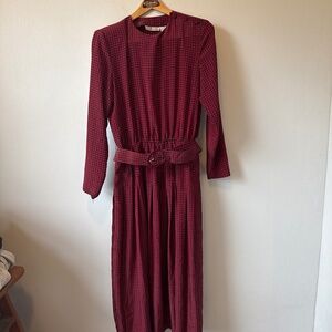 Talbots vintage dress with belt